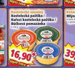 Norma Bůčková pomazánka nabídka