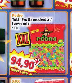 Norma Pedro tutti frutti medvídci nabídka