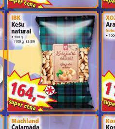 Norma Ibk kešu natural nabídka