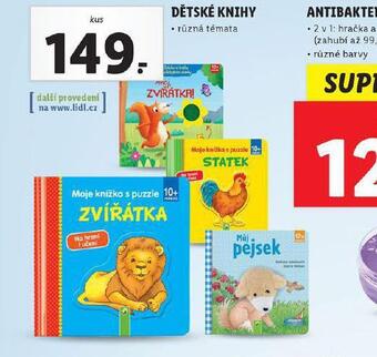 Lidl Dětské knihy nabídka