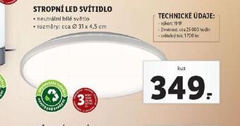 Lidl Stropní led svítidlo nabídka