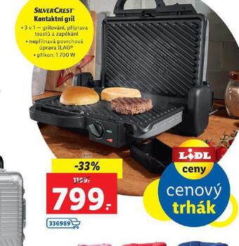 Lidl Kontaktní gril nabídka
