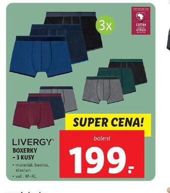 Lidl Boxerky nabídka