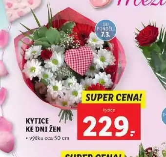 Lidl Kytice ke dni žen nabídka