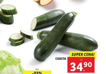 Lidl Cuketa nabídka