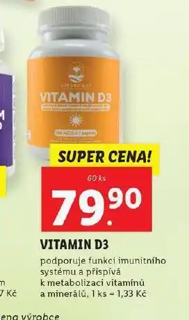 Lidl Vitamin d3 nabídka