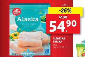 Lidl Aljašská treska nabídka