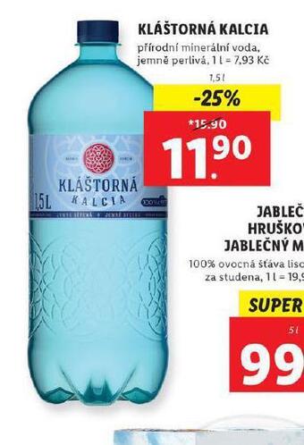 Lidl Kláštorná kalcia nabídka