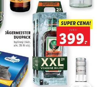 Lidl Jägermeister duopack nabídka