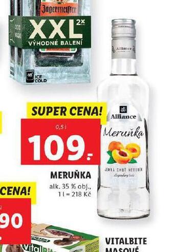 Lidl Meruňka nabídka