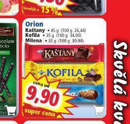 Norma Orion kaštany nabídka
