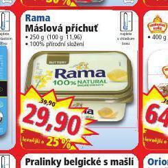 Norma Rama máslová příchuť nabídka