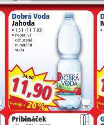Norma Dobrá voda jahoda nabídka