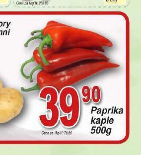 Lidl Paprika kapie nabídka