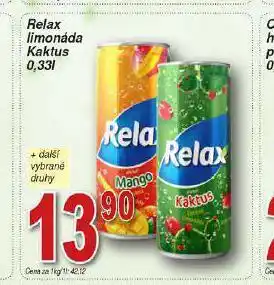 Relax limonáda kaktus