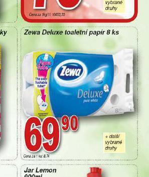 Lidl Zewa deluxe toaletní papír nabídka