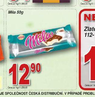 Lidl Mila nabídka