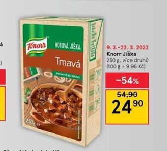 Tesco Knorr jíška nabídka