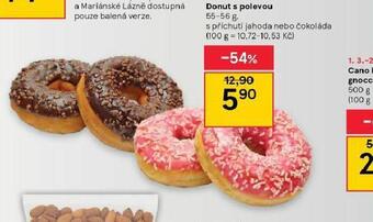 Tesco Donut s polevou nabídka