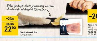 Treska tmavá filet