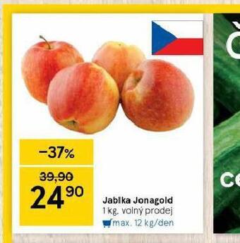 Tesco Jablka jonagold nabídka