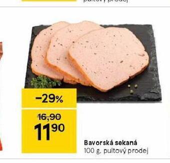 Tesco Bavorská sekaná nabídka