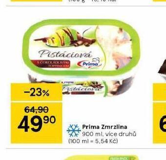 Tesco Prima zmrzlina nabídka