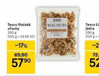 Tesco Tesco vlašské ořechy nabídka
