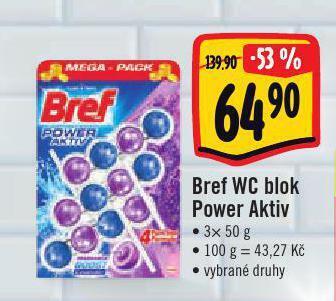 Jip Bref wc blok power aktiv nabídka