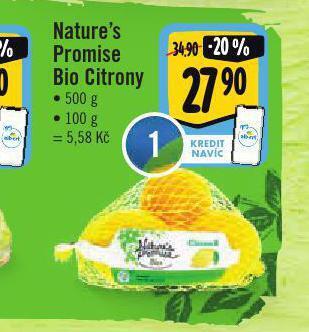 Jip Bio citrony nabídka