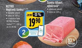 Jip Vepřová šunka nabídka