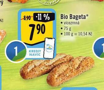 Jip Bio bageta nabídka