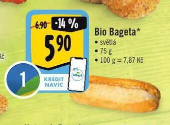 Jip Bio bageta nabídka