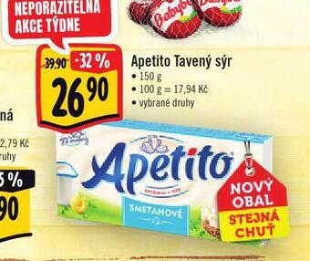 Jip Apetito tavený sýr nabídka