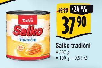 Jip Salko tradiční nabídka