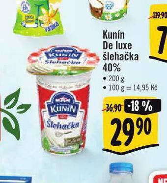 Jip Kunín de luxe šlehačka nabídka