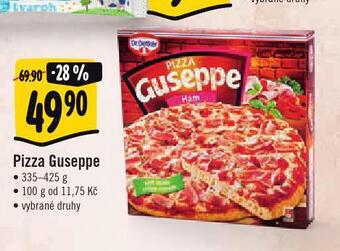 Jip Pizza guseppe nabídka