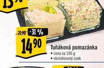 Jip Tuňáková pomazánka nabídka