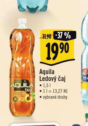 Jip Aquila ledový čaj nabídka