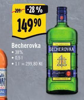 Jip Becherovka nabídka
