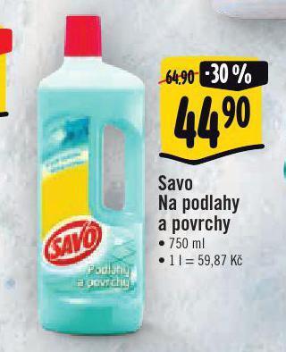 Jip Savo na podlahy a povrchy nabídka