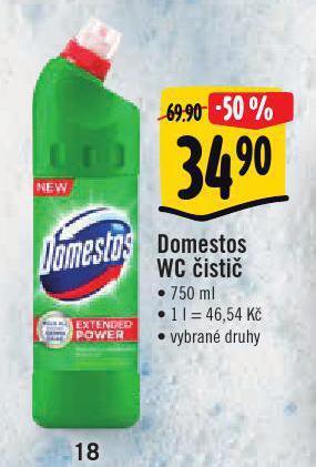 Jip Domestos wc čistič nabídka