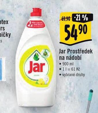 Jip Jar prostředek na nádobí nabídka