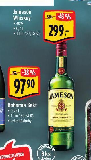 Albert Jameson whiskey nabídka