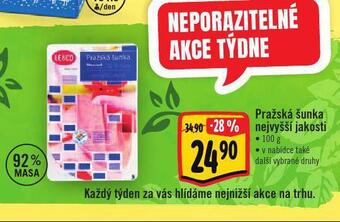 Albert Pražská šunka nejvyšší jakosti nabídka