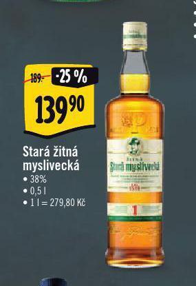 Albert Stará žitná myslivecká nabídka