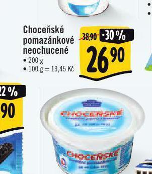 Albert Choceňské pomazánkové neochucené nabídka