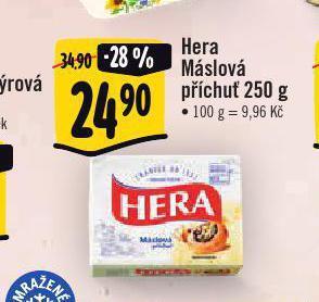 Albert Hera máslová příchuť nabídka