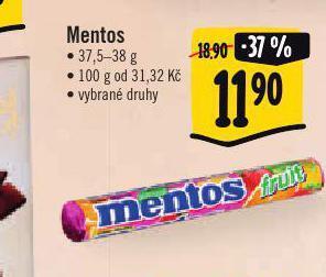 Albert Mentos nabídka