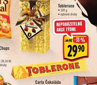 Albert Toblerone nabídka